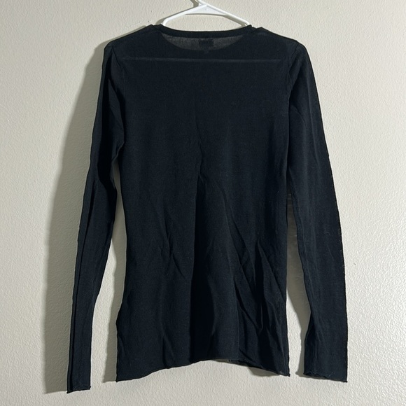 L.L. Bean Black Long Sleeve Top - Picture 5 of 5
